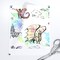 Dragon Rainbow Dragons Multi Book Illustration Custom Printed Fabric by Spoonflower Various Fabrics by the Yard or Fat Quarter